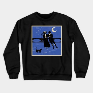 Cat skaters beardsley tribute Crewneck Sweatshirt